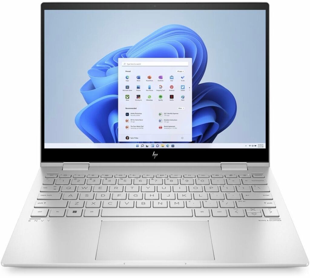 لپ تاپHP Envy 15 - Intel Core i5 (1335 U) - 8GB DDR4 - 512GB SSD - Intel iris xe - 15.6 inch FullHD X360 Touch
