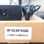 شارژر لپ تاپ اچ پی HP 19.5V 4.62A سر فیش آبی بیرجند لپ تاپ